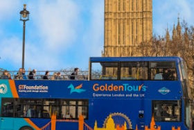 Golden Tours Hop on Hop off London Bus Tour 24 Hours